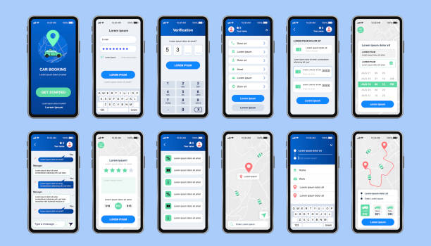 راهکارهای UX/UI 2025 برای اپلیکیشنهای تاکسی