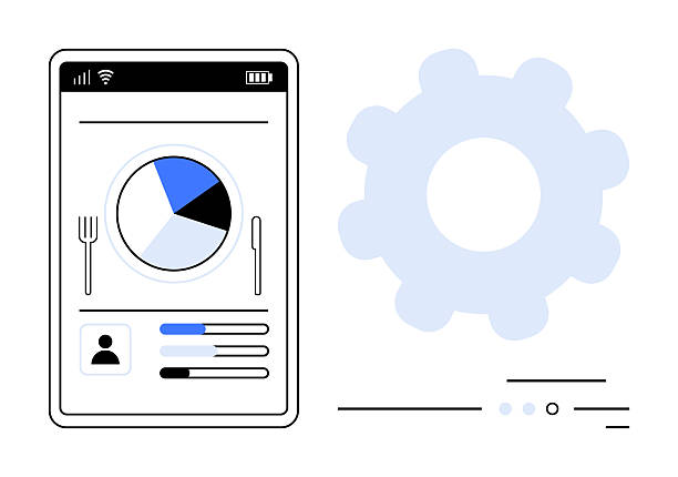 تحلیل و آمار در پنل مدیریت PWA فست فود
