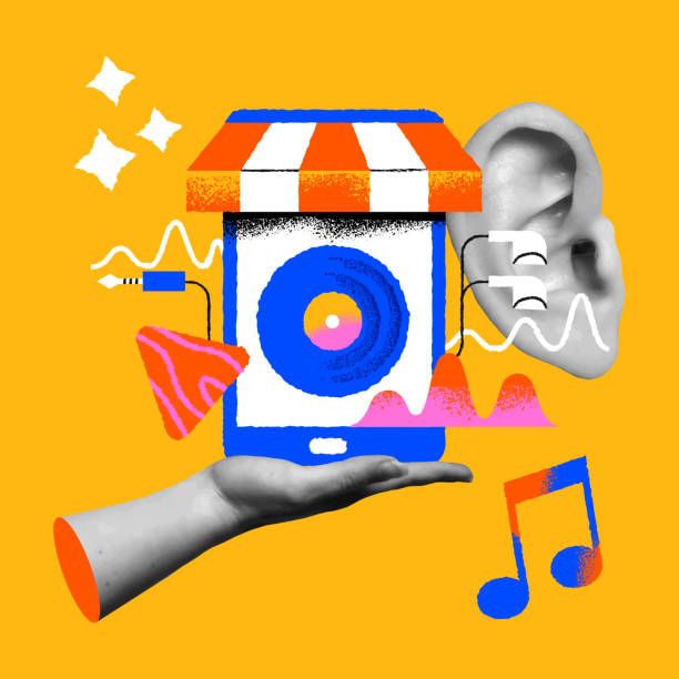 برندینگ دیجیتال آموزشگاه موسیقی در اپلیکیشن موبایل