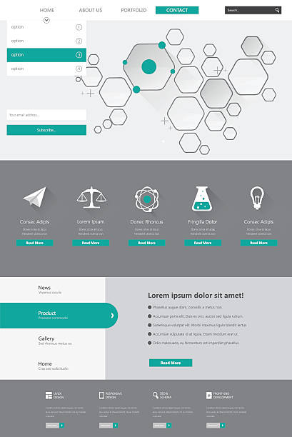 طراحی رابط کاربری مدرن و تجربه کاربری بهینه برای وبسایت کارآمد پتروشیمی