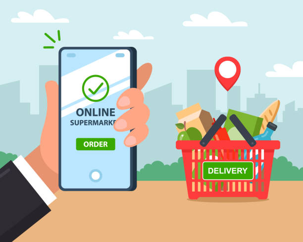 سفارش آنلاین و تسهیل خرید اینترنتی با سوپرمارکت آنلاین PWA در مازندران