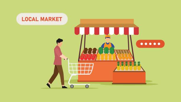 بازار محلی فروش محصولات ارگانیک