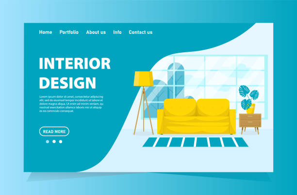 طراحی داخلی لوکس و مدرن برای نمایش در وبسایت شرکت طراحی داخلی