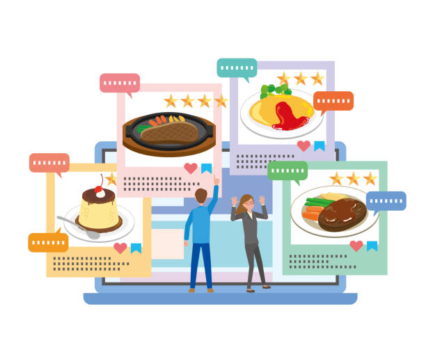 نقش محتوای باکیفیت در کنار سئو فنی کاربران در حال جستجوی آنلاین برای رستوران