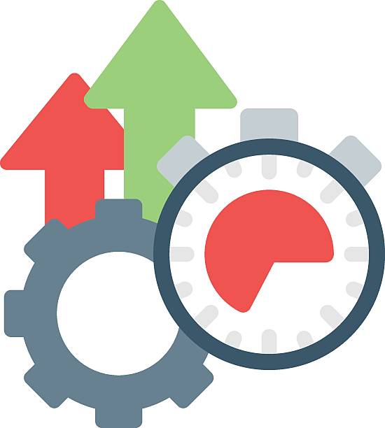 آیکون برداری ردیاب بهره‌وری