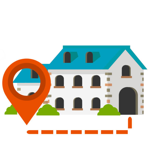 اقامتگاههای متنوع برای هر سلیقه تصویری از ویلاها و اقامتگاههای زیبا و متنوع، نمادی از گزینههای مختلف برای سفر