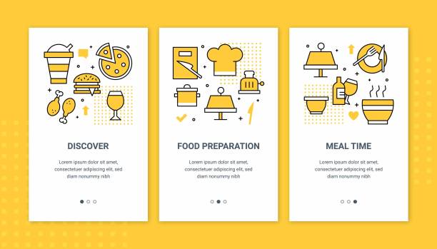 طراحی اپلیکیشن موبایل برای سفارش آنلاین غذا طراحی UX/UI اپلیکیشن موبایل برای رستوران و کافیشاپ