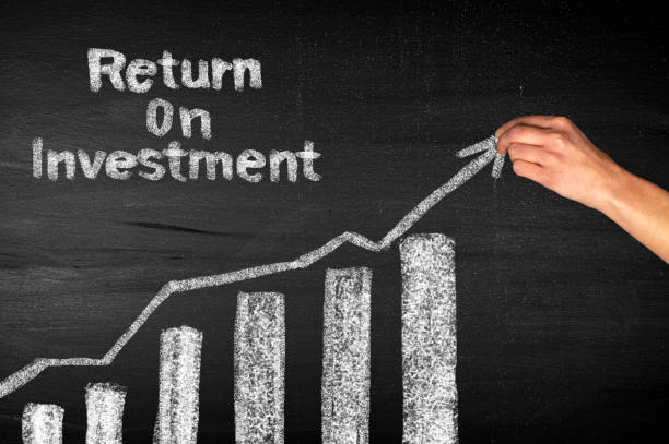 محاسبه ROI در اتوماسیون بازاریابی نمودار گرافیکی بازگشت سرمایه (ROI) در بازاریابی دیجیتال