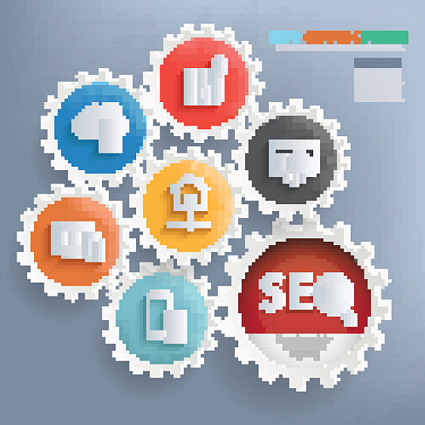 اینفوگرافیک طراحی و توسعه سئو با تحلیل داده