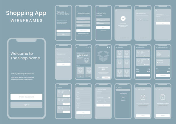طراحی وبسایت فروشگاهی مدرن با اصول UX/UI