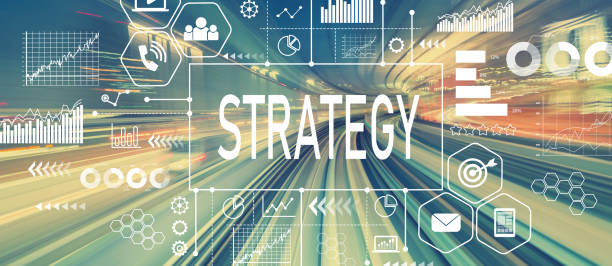 مفهوم استراتژی دیجیتال برای رشد و موفقیت کسب و کار کلینیک زیبایی