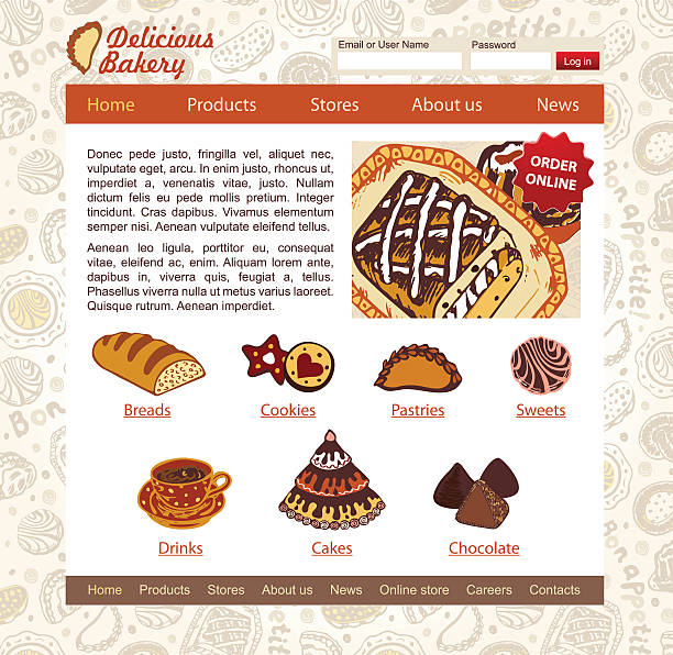 طراحی سایت قنادی و شیرینی فروشی حرفه ای برای افزایش فروش