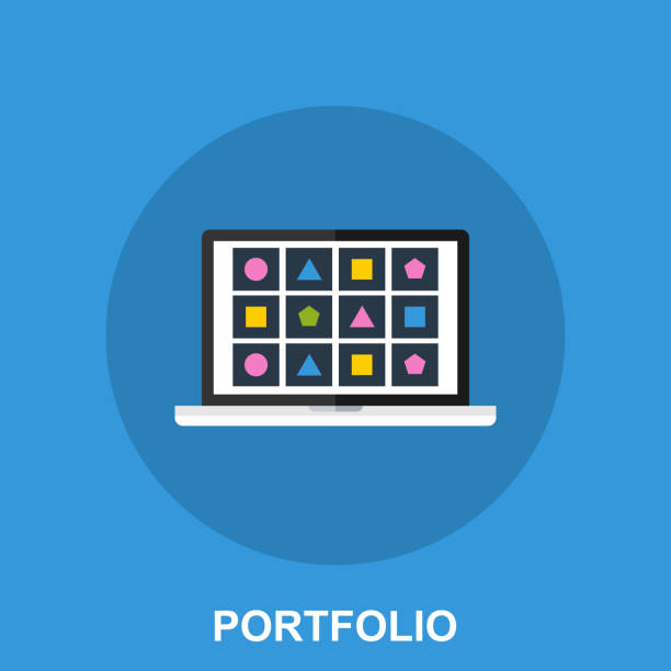 طراحی سایت پورتفولیو طراح لوگو با UX/UI مدرن