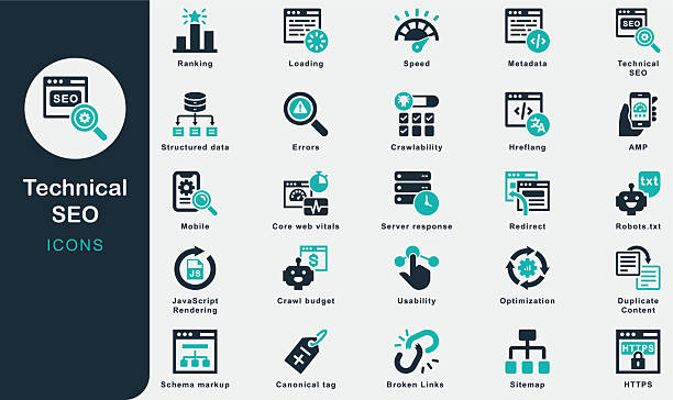 عناصر حیاتی سئو تکنیکال مانند سرعت و بهینه‌سازی موبایل