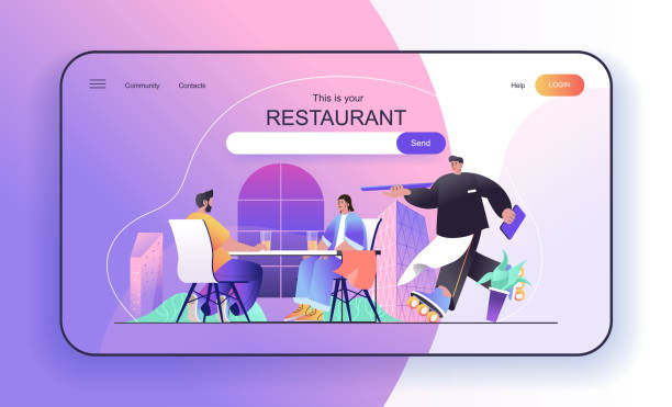 تجربه کاربری لذتبخش در وبسایت فروشگاهی رستوران