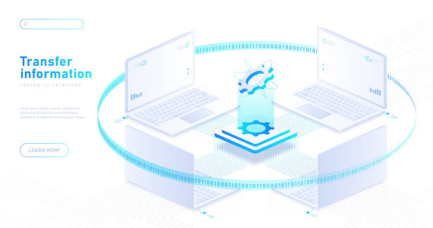 تصویر انتقال اطلاعات و پشتیبانی وب سایت؛ تضمین امنیت دادهها و پایداری سیستم با پینو سایت
