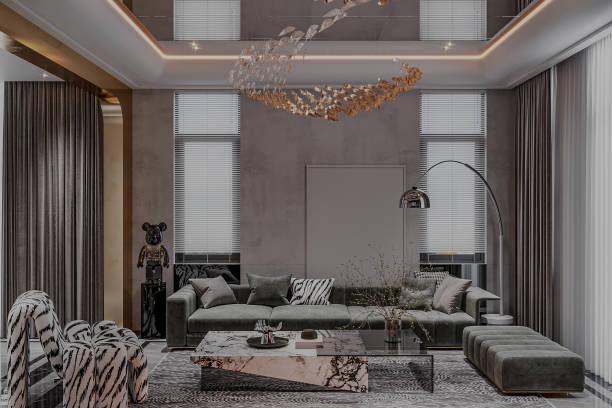 داستان سرایی بصری در نمایش پروژه طراحی داخلی لوکس