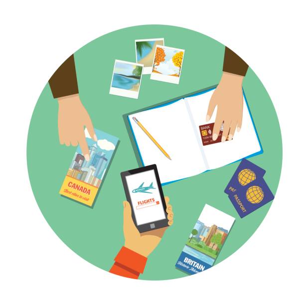 برنامه ریزی سفر با استفاده از ابزارهای بازاریابی آنلاین سفر