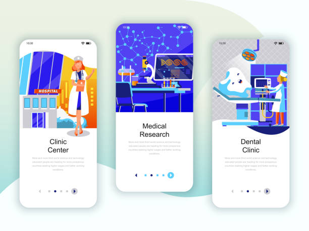 طراحی UX/UI کاربرپسند برای وبسایت کلینیک دندانپزشکی