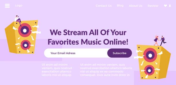 طراحی سایت موسیقی با وردپرس برای پخش آنلاین و معرفی دوره‌ها