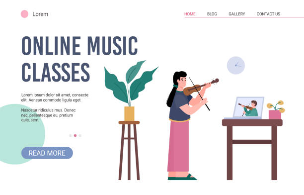 طراحی سایت آموزشگاه موسیقی با وردپرس و جذب هنرجو