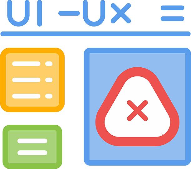 آیکون طراحی وب برای ناوبری سایت