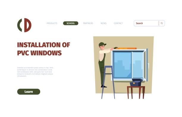 طراحی سایت کاتالوگ صنعتی مدرن برای کارخانههای تولید درب و پنجره UPVC در ارومیه با رویکرد سئو