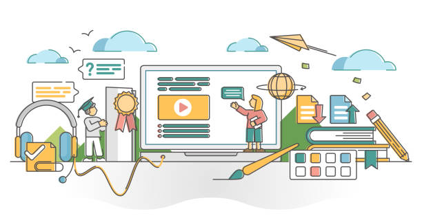 تولید محتوای آنلاین برای مدارس و آموزش از راه دور