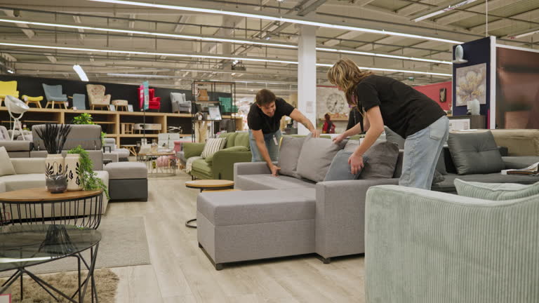 فروش مستقیم D2C مبلمان با طراحی سایت و کانفیگوریتور سه بعدی - نمایش مبلمان در فضای فروش