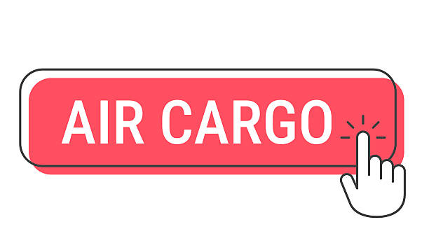 تصویری از دست که روی دکمه محموله هوایی کلیک می کند، نمادی از فرآیندهای دیجیتال. طراحی وبسایت و نرم افزار ردیابی با اینترنت اشیاء برای لجستیک هوشمند و سئو B2B حمل و نقل دریایی بندرعباس.