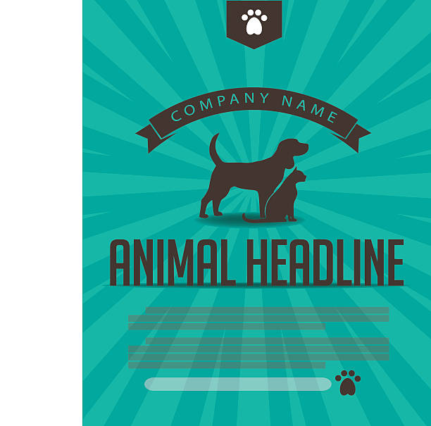 پوستر اینفوگرافیک تبلیغاتی حیوانات خانگی و سگ و گربه - بازاریابی دیجیتال دامپزشکی، استراتژی بازاریابی کلینیک حیوانات