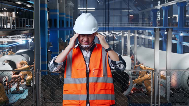 مهندس نگران در کارخانه: راهکارهای جلوگیری از توقف خط تولید در کارخانجات قطعات خودرو اراک با پشتیبانی سایت و سئو B2B