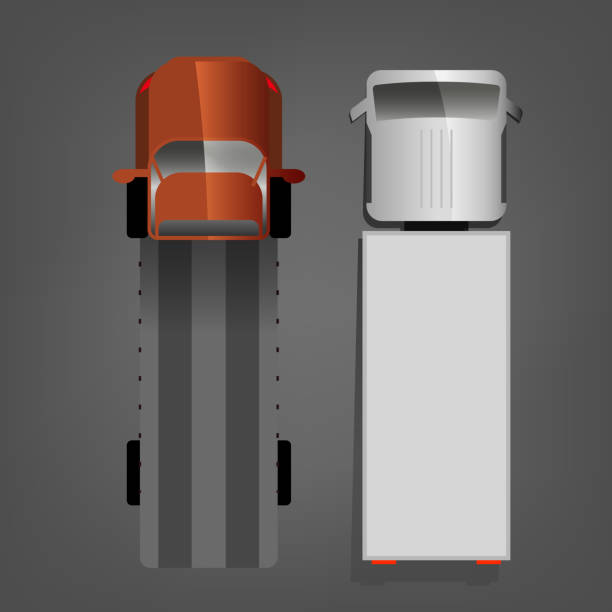 وکتور خودروی امداد و یدککش - خدمات امداد جادهای و استراتژی سئو امداد خودرو در اتوبان تهران-قم