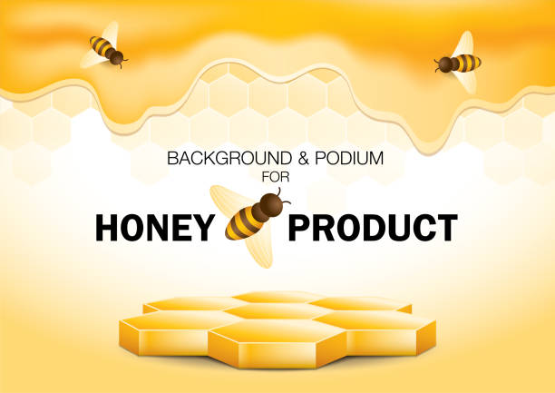 طرح پسزمینه لانه زنبوری، نمادی از ساختار و پیچیدگی طراحی سایت D2C و تجربه کاربری هوش مصنوعی