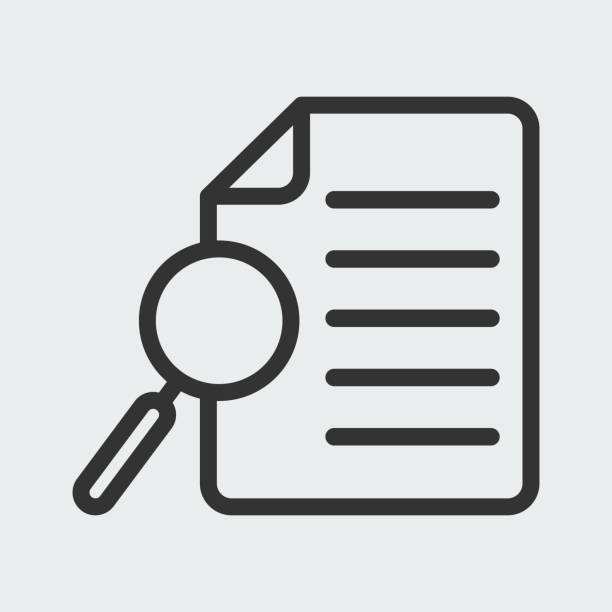 سئو برای وکلا در تبریز - آیکون مطالعه موردی با سبک خطی