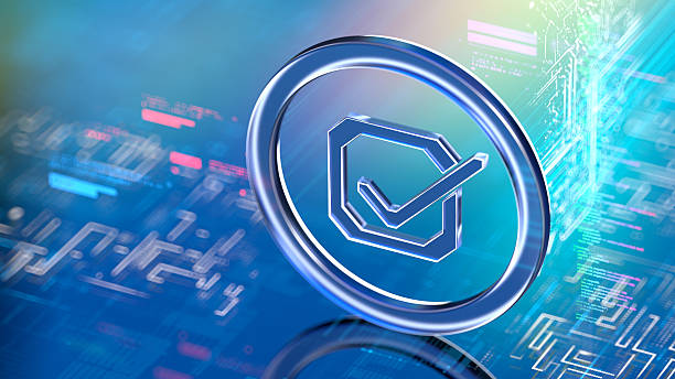 تصویری از نماد تیک تایید، نمادی از تأیید اصالت محصول با بلاکچین و سئو محصولات ارگانیک