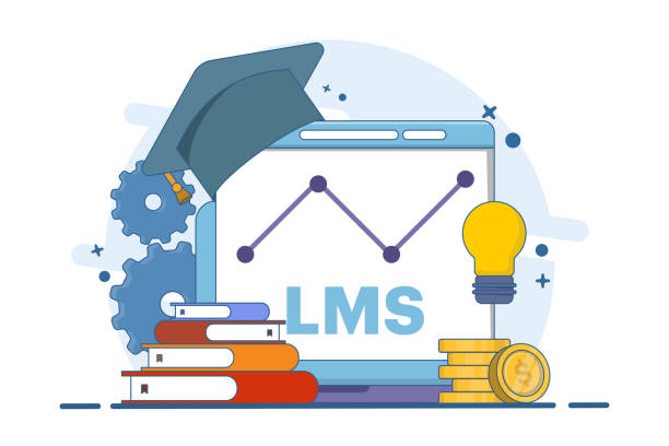 طراحی پلتفرم آموزشی LMS برای آموزشگاه گرافیک