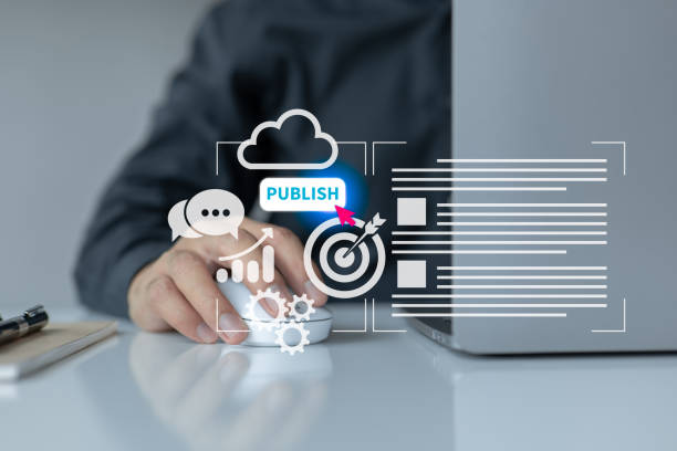 طراحی وبسایت و برندینگ دیجیتال ناشران - تولید محتوا برای نشر دیجیتال