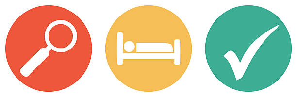 بنر رنگارنگ با دکمههایی برای یافتن اتاق هتل - طراحی وبسایت، طراحی سایت، برندینگ دیجیتال