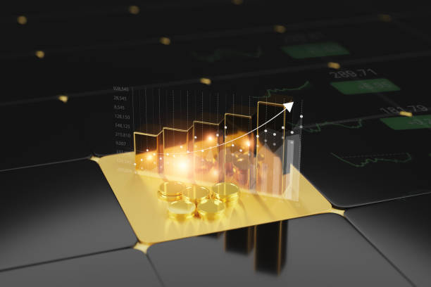 نمودار رشد کسبوکار طلا و جواهر در بازار دیجیتال - جذب نگاه زائران در بازار طلای مشهد: استراتژی جامع دیجیتال مارکتینگ و برندینگ برای فروشگاههای طلا و جواهر