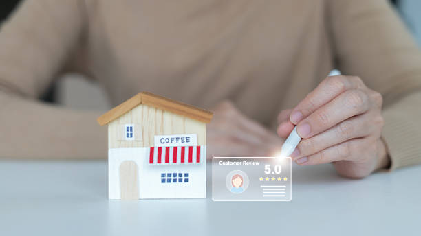 امتیاز پنج ستاره دیجیتال از مشتریان، نمادی از موفقیت استراتژی دیجیتال مارکتینگ و UX کافی شاپ در رشت