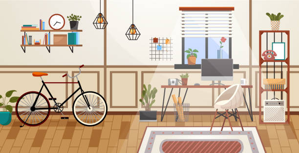 برندینگ معماری: فضای داخلی دفتر معماری، استراتژی آنلاین معماران همدان