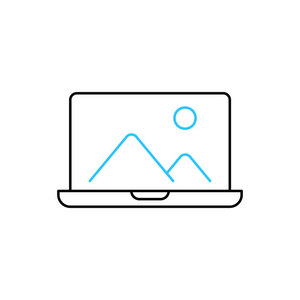 آیکون گالری تصاویر برای طراحی سایت آتلیه عروسی، نشاندهنده اهمیت گالریهای هنری در وبسایت و بهینه سازی تجربه کاربری