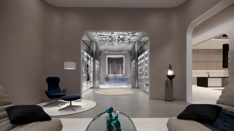 طراحی داخلی ویلا و بهینهسازی UX وبسایت