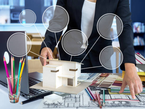 معماری ویلاهای لوکس در کرج ۱۴۰۵: استراتژی برندینگ دیجیتال و طراحی سایت با پورتفولیو تعاملی VR برای دفاتر معماری - بازاریابی دفاتر معماری و برندینگ دیجیتال