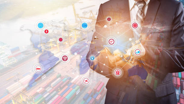 مفهوم لجستیک و ارتباطات جهانی: استراتژی دیجیتال مارکتینگ B2B و ساخت پورتال مشتریان برای صادرکنندگان زعفران، بازار جهانی زعفران و استراتژی بازاریابی آنلاین