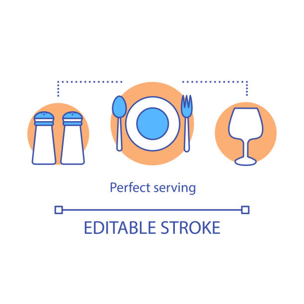 تصویری از نماد سرویس عالی و تجربه کاربری بینظیر، اهمیت بهینهسازی تجربه کاربری در رستورانها.