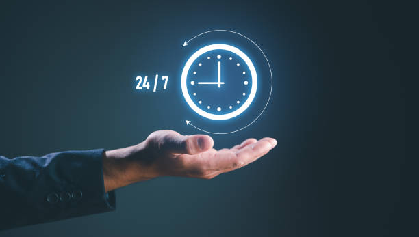 پشتیبانی 24 ساعته وبسایت و سئو فوق محلی برای خدمات فنی منزل در کرج - مفهوم خدمات شبانه روزی