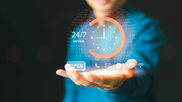 پشتیبانی ۲۴ ساعته سایت برای موفقیت سئو صرافی آنلاین