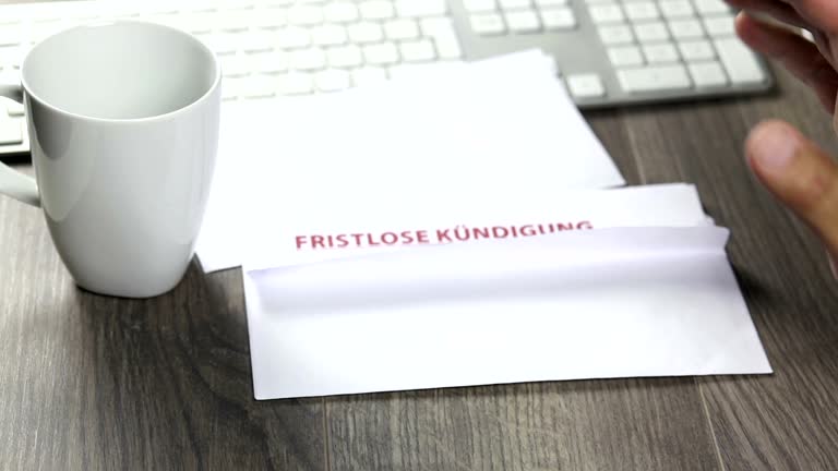 تصویر اطلاعیه فسخ قرارداد، با اشاره به پایان قراردادهای از دست رفته از طریق مدیریت قرارداد کارآمد